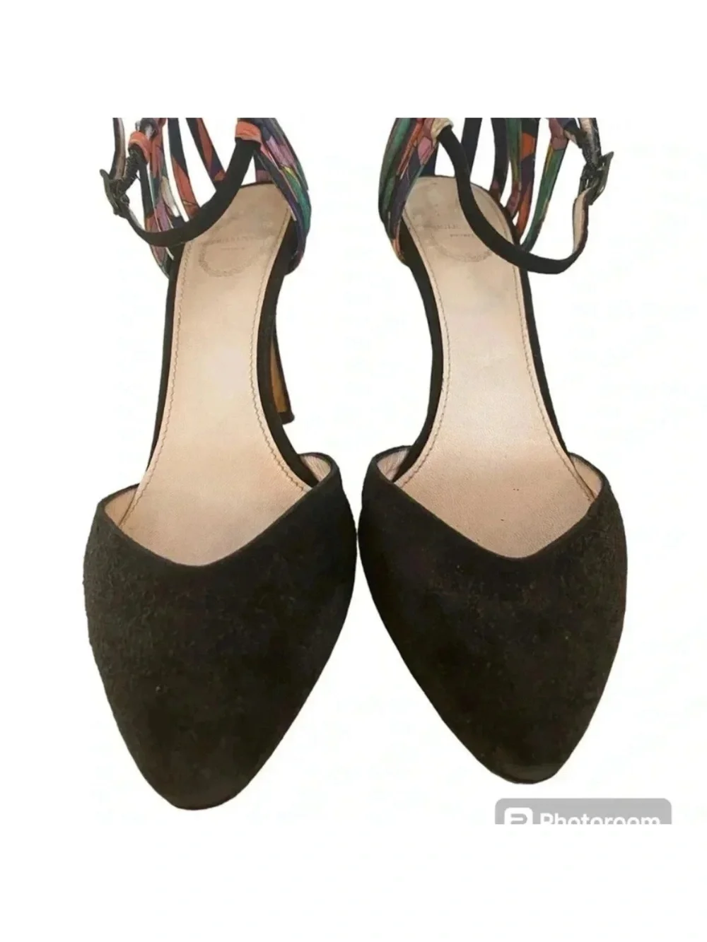 Emilio Pucci Womens Suede Stiletto Heels - Picture 4 of 10